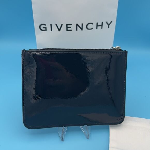 NEW- Givenchy Black Leather Zippy Coin Pouch- store bag and dust bag included - Picture 4 of 5